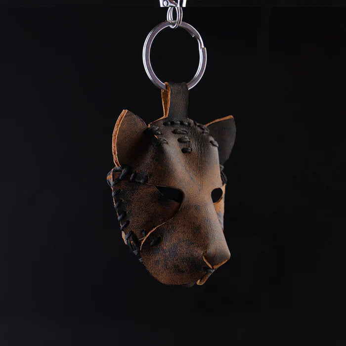 Tiger Leather Key Chain | Unisex Wild Animal Keychain Gift – Lone
