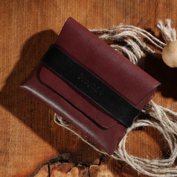 Meron Matrix Leather Card Holders